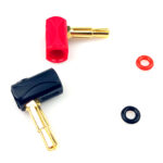High Current Male Connectors with 4mm and 5mm Plugs for RC Applications