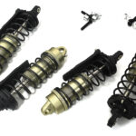 Alloy Front & Rear Shock Set (4) for Traxxas 1/10 Slash Short Course Truck