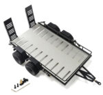 Alloy Flatbed Independent Suspension Car Trailer Kit for 1/18 RC 395x250x140mm