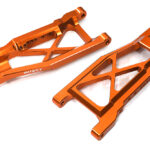 F/R +17mm Wide-Suspension Arms for Traxxas Stampede & Rustler w/ 3655R