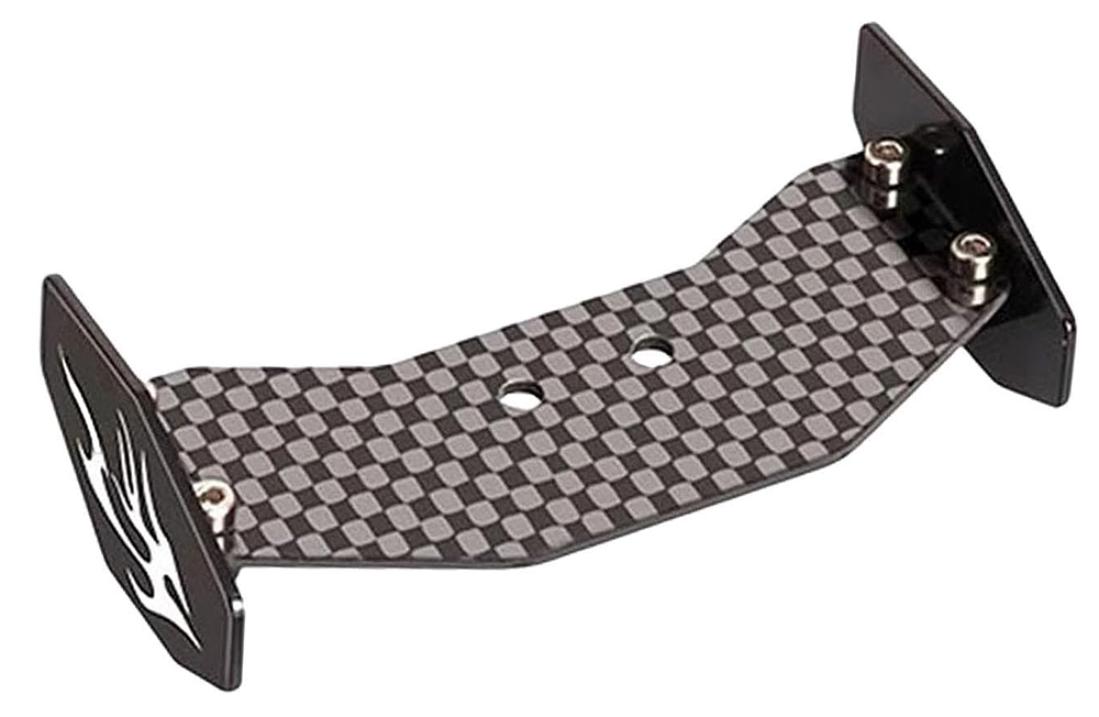 C34053BLACK Carbon Rear Wing Spoiler for Losi 1/24 Micro-B 2WD Buggy RC - Image 1