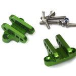 Alloy Lower Shock Mounts (2) Upgrade for Losi 1/8 LMT 4WD 1.0 Monster LOS242031