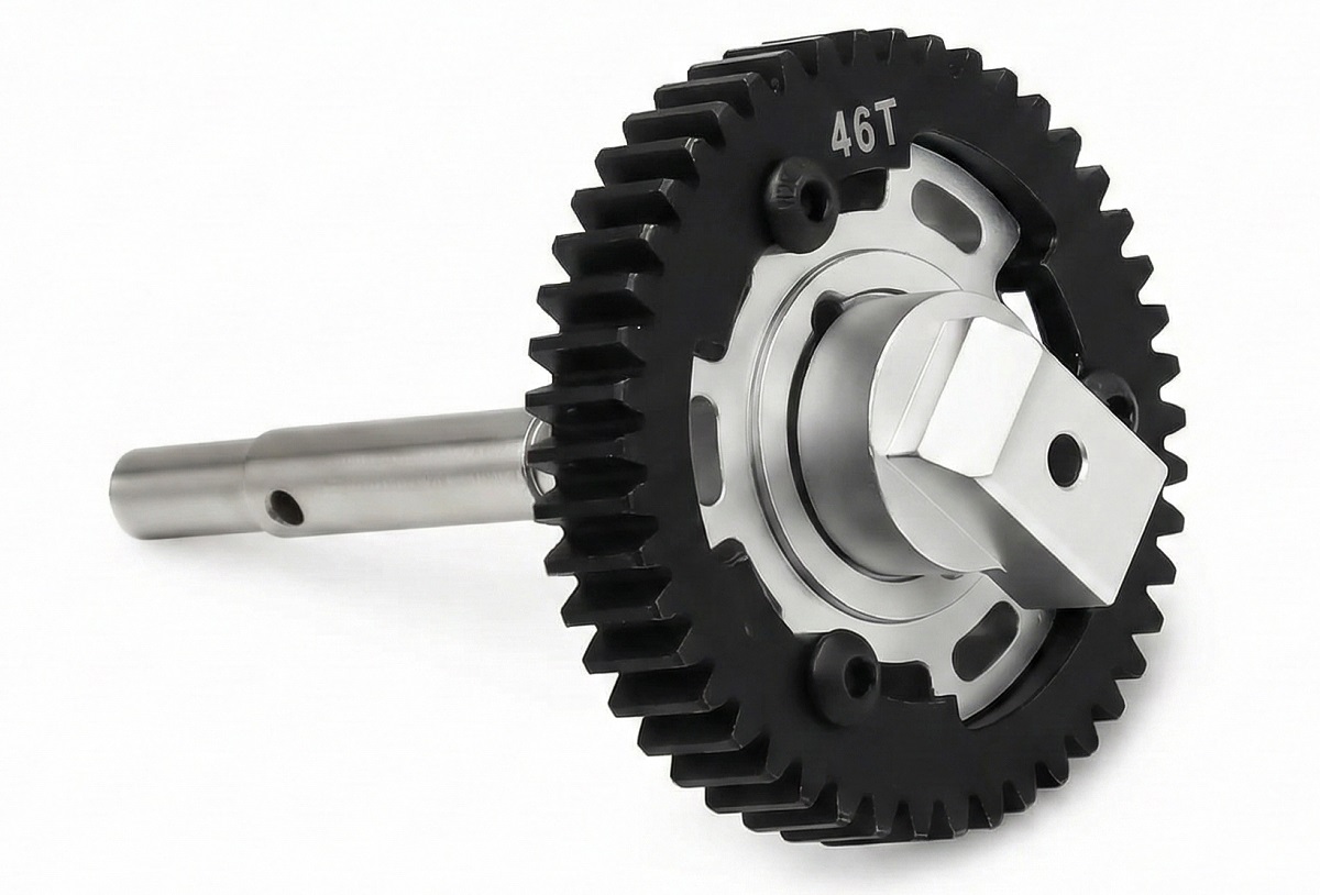 C34243 Large Axle Support 46T Spur Gear MOD1 Assembly for X-Maxx & XRT 7793X 6447R - Image 1