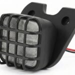 Rectangular Front Headlight w/ LED for Losi 1/4 Promoto-MX Motorcycle