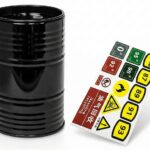 Realistic Metal 1/10 Scale 55 Gallon Drum / Container / Barrel