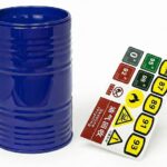 Realistic Metal 1/10 Scale 55 Gallon Drum / Container / Barrel