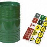 Realistic Metal 1/10 Scale 55 Gallon Drum / Container / Barrel