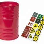 Realistic Metal 1/10 Scale 55 Gallon Drum / Container / Barrel