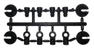 CAC-142 Damper Ball End Set for 3racing Cactus - Image 1