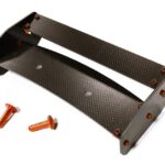 Composite Carbon Fiber Alloy Rear Wing Set for HPI 1/5 Baja 5B & 5B2.0