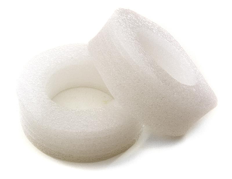 OBM012 Firm White Foam 75x24mm Tire Insert (2) for 1.55 Size 1/10 Scale Crawler - Image 1