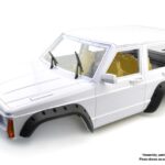 Hard Plastic Scale XJ Sport Coupe Body Kit for 1/10 Off-Road Crawler WB=275mm
