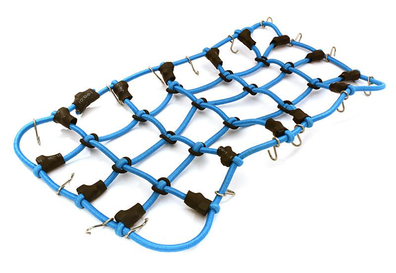 OBM028BLUE Realistic Nylon Cargo Net 205x105mm for 1/10 Scale Crawler - Image 1