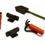 Realistic 1/10 Scale Fire Extinguishers & Shovel Set for Off-Road