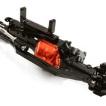 Billet Machined Complete Front Axle Assembly for Axial 1/10 RR10 Bomber 4WD