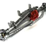 Billet Machined Complete Front Axle Assembly for Axial 1/10 RR10 Bomber 4WD