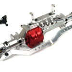 Billet Machined Complete Front Axle Assembly for Axial 1/10 RR10 Bomber 4WD