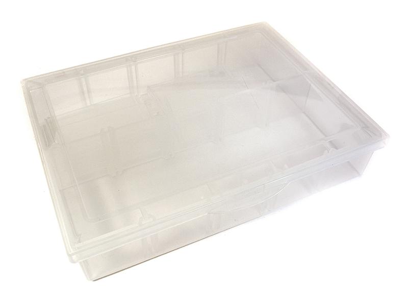OBM1338 Plastic Storage Box 133x105x30mm for Small Parts & Hardware 10 Compartments - Image 1