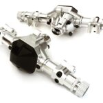 Machined Alloy Axle (2) Housings w/ Diff Covers for Axial SCX10 II 90046 Crawler
