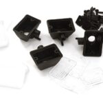 Realistic Spot Light (4) w/o LED, Plastic Housing for 1/10 & 1/8 Scale