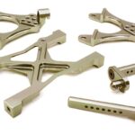 CNC Machined Rear Chassis Brace, Shock Tower & Body Post Kit for Axial SCX-10