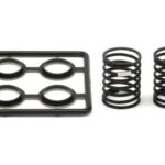 RIDE TC Pro Matched Big Bore Short Springs (2) (H23mm) White Total Coil=7.50