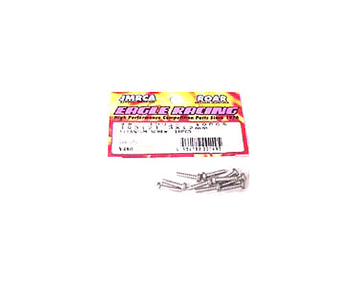 S312W Ultra Light Titanium Alloy 3x12mm STD Wood Screw 10PCS - Image 1