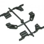 Front & Rear Bulkhead Cover Set for Sakura D3