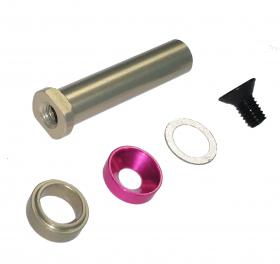 SAK-U424 Center Pulley Shaft Set for 3Racing 1/10 Sakura Ultimate 2014 - Image 1