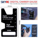 SkyRC CTG-015 Digital Bluetooth 1/10 Camber Gauge - Image 3