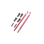 Square R/C Lower Suspension Link Set, 87mm (for Tamiya CC-01) Red