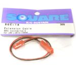 Square R/C Extension Cable (BEC Connectors) for LED Lights (150mm)