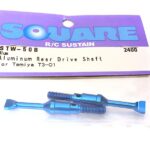 Square R/C Aluminum Rear Drive Shaft (Blue) Tamiya T3-01
