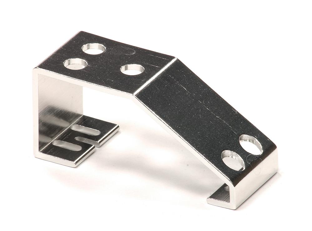 T3037SILVER Evolution-5 Servo Guard for Traxxas 1/10 T-Maxx Monster Truck (4907, 4908) - Image 1