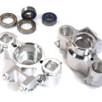 Alloy Steering Blocks for 1/10 Revo, E-Revo, Summit, Slayer (10.75mm pivot ball)