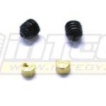 Brass Insert & Set Screw (2) for 1/10 Revo, E-Revo (-2017), Summit & Slayer Arm