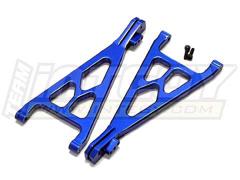 T3235BLUE Evolution-RS Rear Lower Arm for Traxxas 1/10 Revo 3.3, E-Revo - Image 1