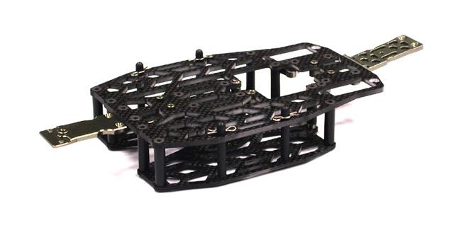 T3502 Carbon Fiber Chassis Conversion Set for Traxxas 1/16 E-Revo VXL - Image 1
