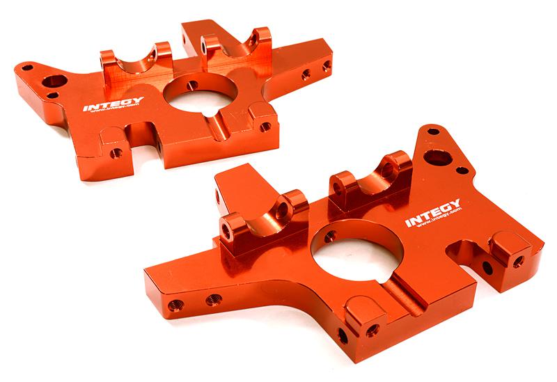 T3627RED Super-Duty Type II Front Bulkhead in Red for T-Maxx RC Trucks - Image 1