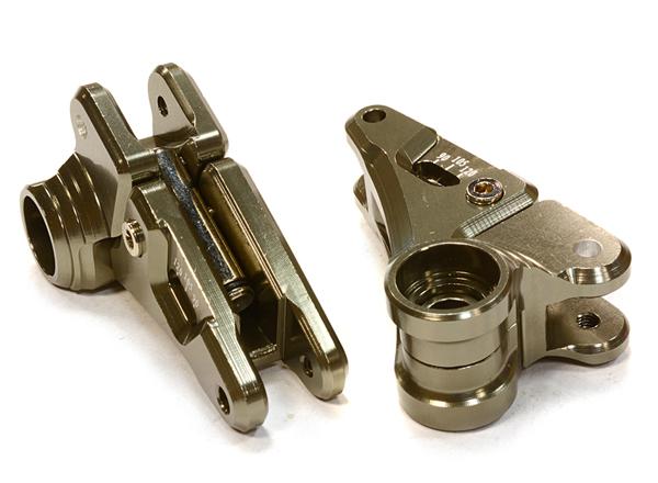 T4130GREY Machined Multi Setting 90-to-120 Rear Rockers for 1/10 E-Revo & Revo 3.3 5358 - Image 1