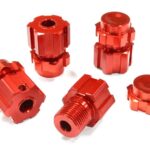 Machined Wheel 17mm Hex Adapter(4) +6mm Offset for 1/10 E-Revo(-2017) & Revo 3.3