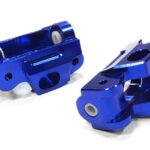 Billet Machined Caster Blocks for HPI 1/12 Savage XS Flux