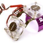 Motor Heatsink + Twin Cooling Fan for HPI 1/10 Blitz