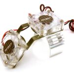 Motor Heatsink + Twin Cooling Fan for HPI 1/10 Blitz