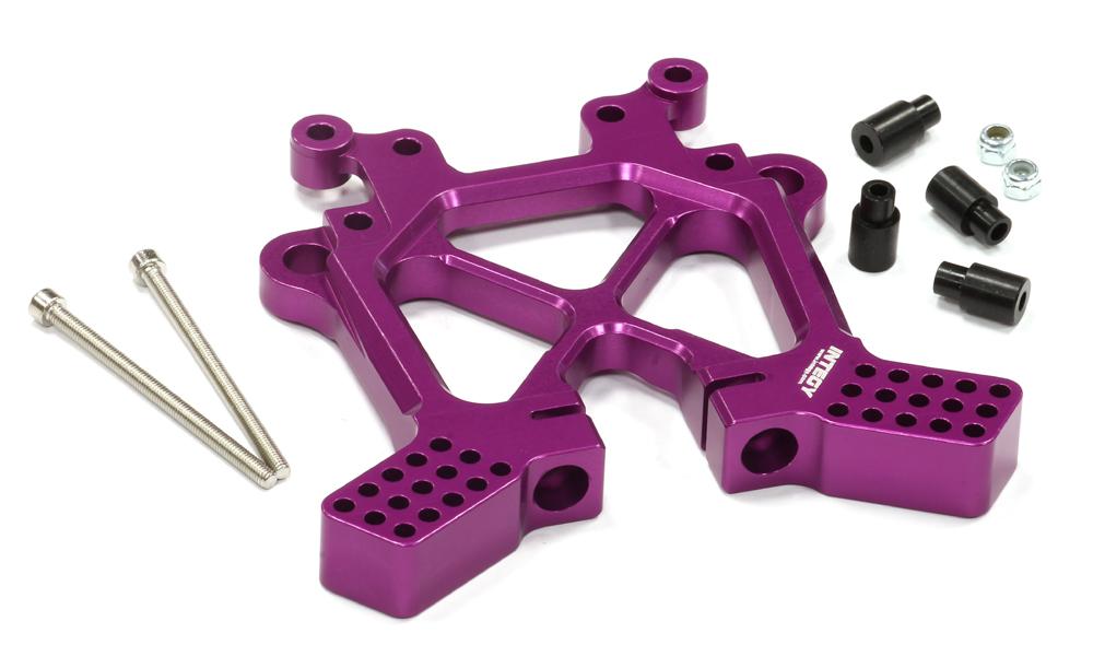 T6904PURPLE Universal Shock Tower (1) for HPI Savage-X Monster Truck - Image 1