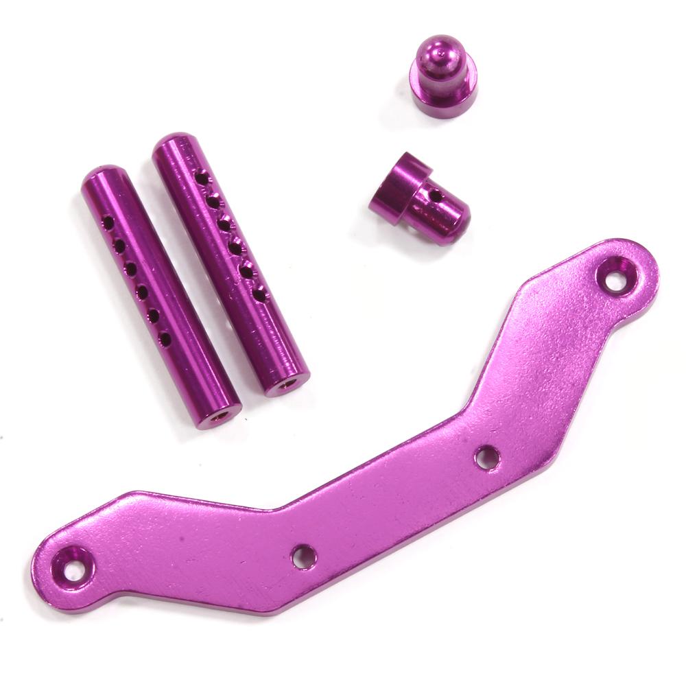 T7001P Billet Machined Alloy Body Mount for HPI 1/8 Savage 21 & 25 Monster Truck - Image 1