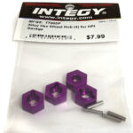 Alloy 14mm Hex Wheel Hub (4) for HPI Savage 21 & 25