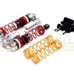 Billet Machined Front Piggyback Shock Set (2) for Associated SC10 (L=87mm)