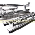 Silver Front Lower Arms for 1/10 Jato