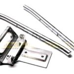 Silver Front Bumper Set for 1/10 Jato